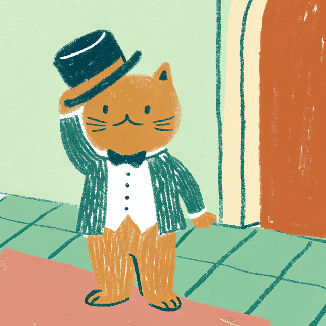 cat welcome